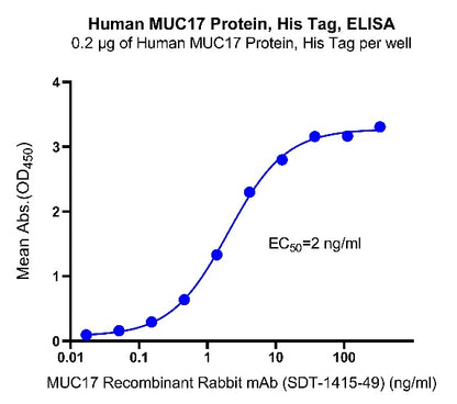 MUC17 His Tag Protein, Human