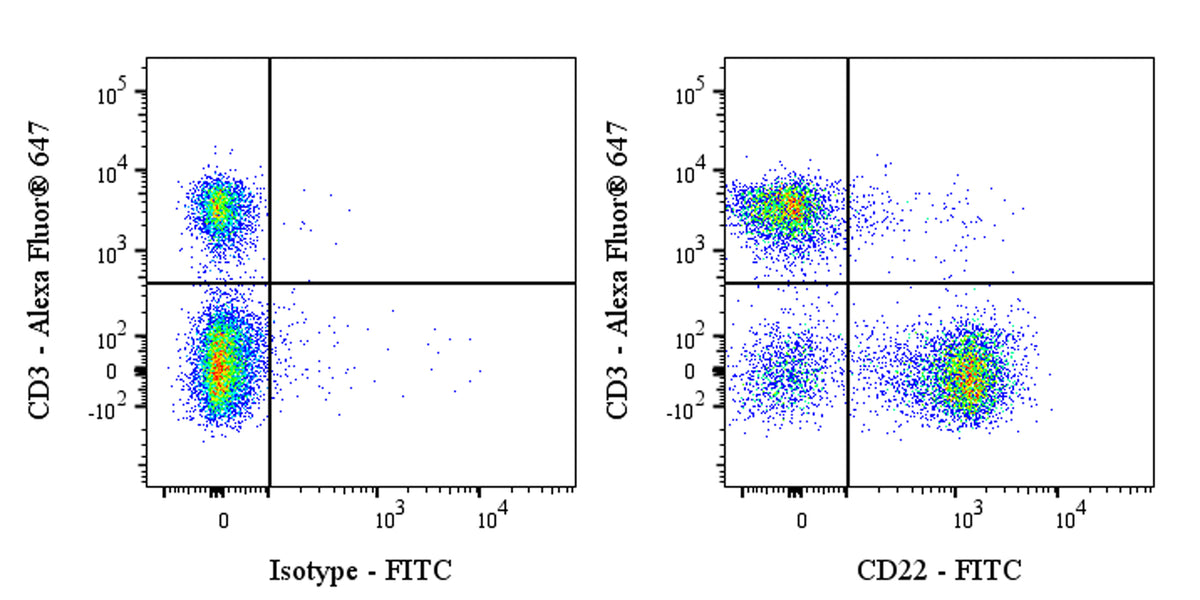 FITC Mouse Anti-Mouse CD22 Antibody (Cy34.1)