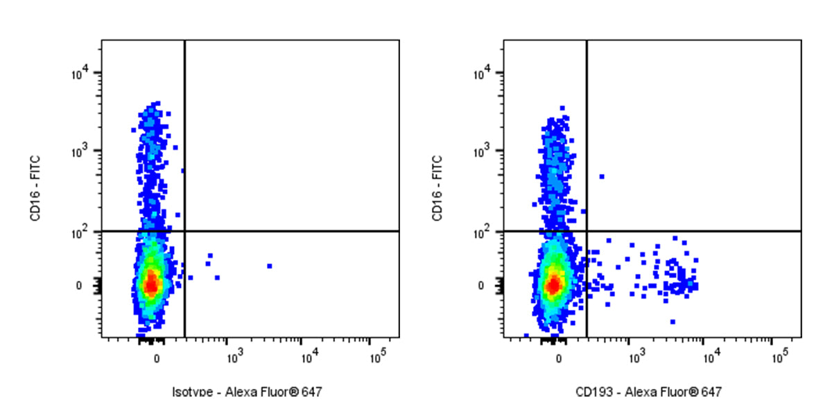 Alexa Fluor® 647 Mouse Anti-Human CD193 Antibody (5E8)