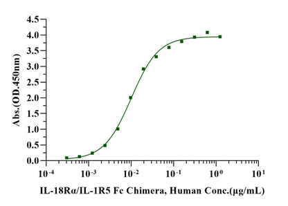 IL-18Rβ/IL-1R7 His Tag Protein, Human