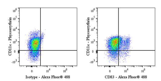 Alexa Fluor® 488 Mouse Anti-Human CD83 Antibody (HB15e)